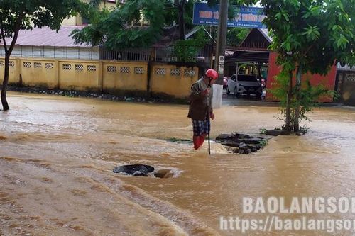Thành phố Lạng Sơn: Nỗi lo ngập úng mùa mưa bão