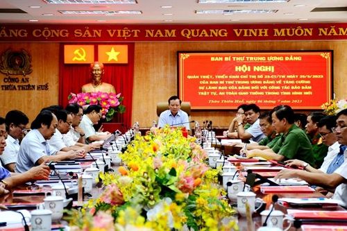 Tăng cường đảm bảo trật tự, an toàn giao thông trong tình hình mới