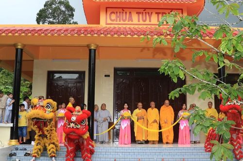 Đồng Tháp: Khánh thành ngôi Tam bảo chùa Túy Trúc (H.Lấp Vò)