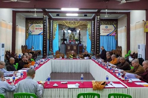 Bình Thuận: Ban Hoằng pháp Phật giáo tỉnh sơ kết hoạt động 6 tháng đầu năm 2023
