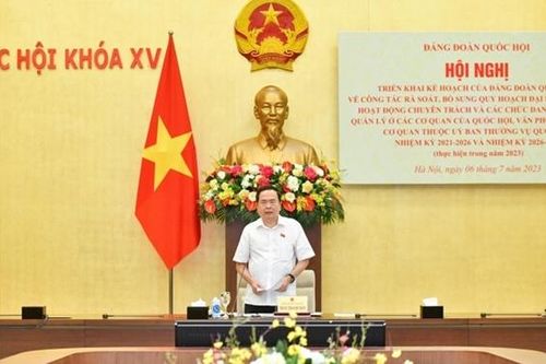 Phó Chủ tịch Thường trực Quốc hội Trần Thanh Mẫn chủ trì Hội nghị về rà soát, bổ sung quy hoạch đại biểu Quốc hội hoạt động chuyên trách