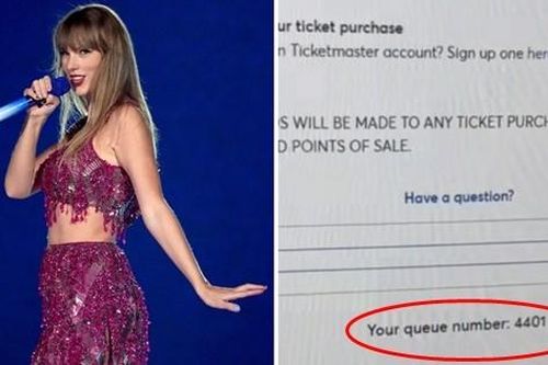 Không chỉ săn được vé concert Taylor Swift, fan mua xổ số bằng số xếp hàng và trúng luôn