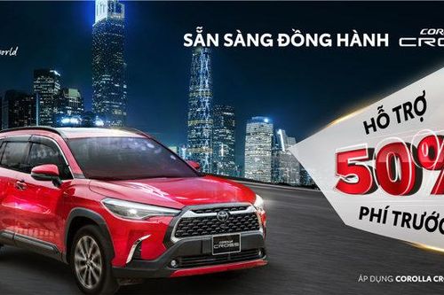 Toyota Việt Nam ưu đãi khủng mẫu xe Corolla Cross và Vios trong tháng 7/2023