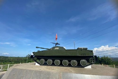 Quảng Trị: Cận cảnh xe tăng 268 biểu tượng 'đã ra quân là đánh thắng'