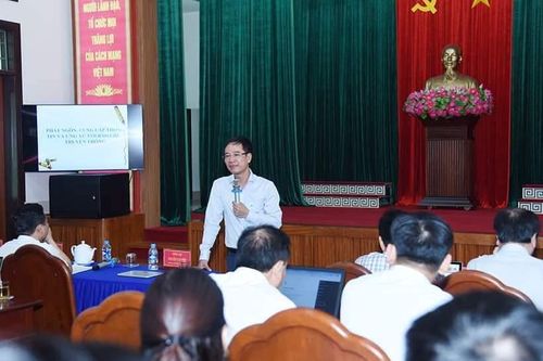 Tập huấn công tác phát ngôn và cung cấp thông tin cho báo chí ở Hà Tĩnh