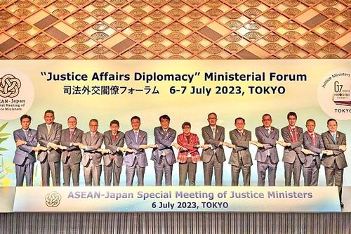 Hội nghị đặc biệt Bộ trưởng Tư pháp ASEAN-Nhật Bản: Khởi đầu cho sáng kiến ngoại giao Tư pháp của Nhật Bản