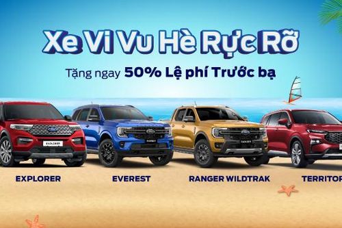 Ford Việt Nam triển khai chương trình ưu đãi cho khách hàng mua xe trong tháng 7/2023