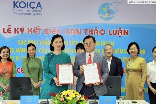Tăng cường năng lực hỗ trợ tái hòa nhập bền vững cho phụ nữ di cư hồi hương và gia đình