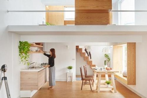 Những thiết kế gác lửng cho nhà nhỏ hóa rộng