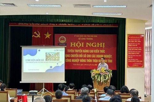 Sở Công Thương Ninh Bình: Tăng cường công tác xúc tiến thương mại và chuyển đổi số cho các doanh nghiệp