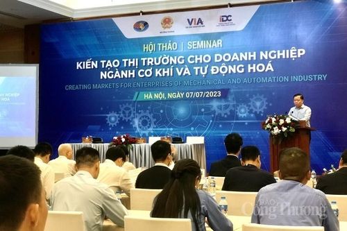 Hội thảo Kiến tạo thị trường cho doanh nghiệp ngành cơ khí và tự động hóa