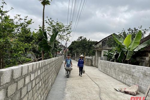 Lan tỏa phong trào hiến đất mở rộng đường giao thông ở Hà Trung