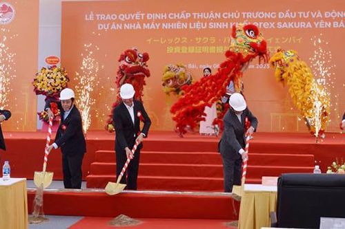 Yên Bái khởi công Nhà máy 20 triệu USD chuyên sản xuất 'nhiên liệu xanh'