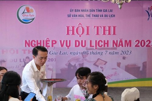 Gia Lai khai mạc Hội thi Nghiệp vụ du lịch