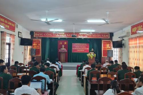 Khối thi đua 2 các đơn vị quân đội làm công tác dân vận trên địa bàn tỉnh Khánh Hòa: Sơ kết phong trào thi đua, công tác dân vận 6 tháng đầu năm