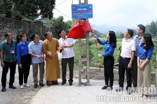 Tuổi trẻ Chi Lăng: Chung tay 'Thắp sáng đường thôn'