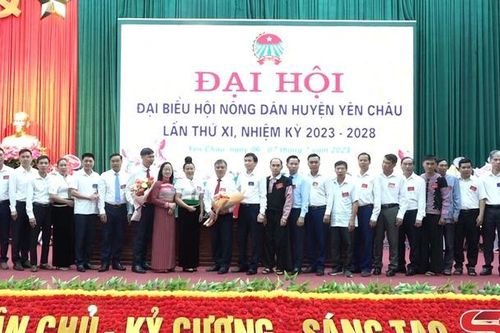 Đại hội Hội Nông dân huyện Yên Châu khóa XI, nhiệm kỳ 2023 – 2028