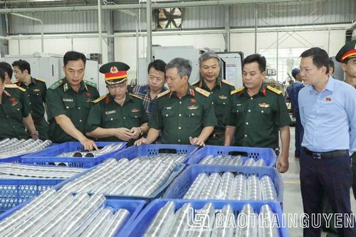 Thái Nguyên luôn ưu tiên quỹ đất phục vụ phát triển công nghiệp quốc phòng