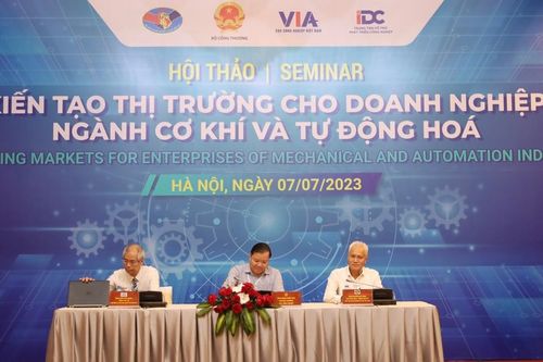 Kiến tạo thị trường cho doanh nghiệp ngành cơ khí và tự động hóa