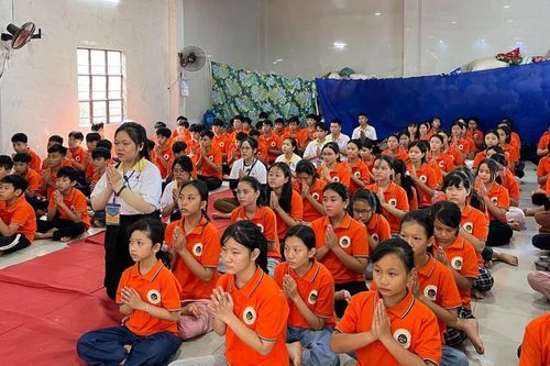 Chùa Thanh Lâm (H.Hớn Quản) khai mạc khóa tu 'Ươm mầm Thanh Lâm' lần thứ 10