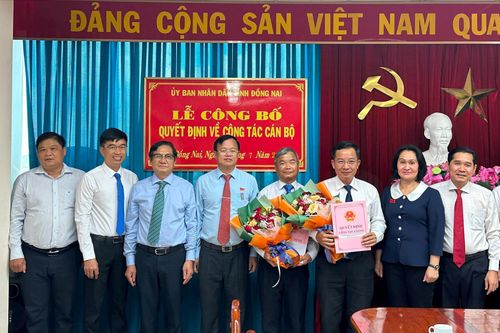 Ông Lê Quang Trung giữ chức Giám đốc Sở Y tế Đồng Nai