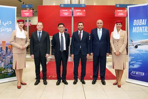 Emirates khai thác đường bay mới đến Montreál, Canada