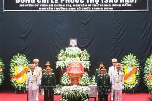 Tổ chức trọng thể Lễ tang đồng chí Lê Phước Thọ theo nghi thức cấp Nhà nước