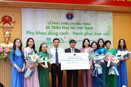 Phát động chiến dịch '20 triệu phụ nữ phụ khoa đúng cách - Hạnh phúc trọn vẹn'