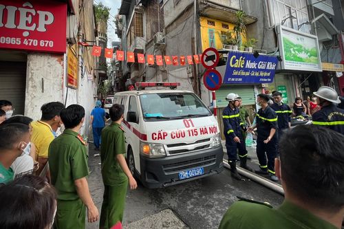 3 nạn nhân tử vong thương tâm trong vụ cháy ở phố Khâm Thiên