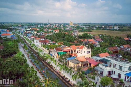 Nam Định xét công nhận thêm 2 xã đạt nông thôn mới nâng cao, kiểu mẫu