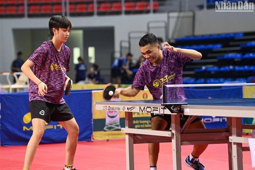 Bán kết đôi nam, đôi nữ và đôi nam nữ: Đinh Anh Hoàng và Trần Mai Ngọc bị loại đáng tiếc