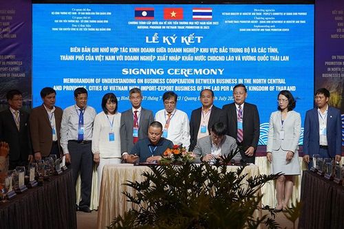 Ký kết hợp tác với các doanh nghiệp Lào, Thái Lan