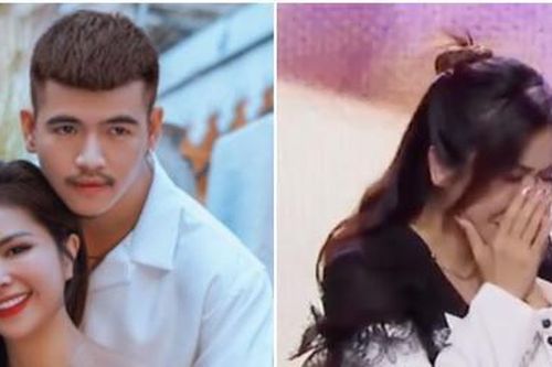 Chàng trai cầu hôn mẹ đơn thân hơn 6 tuổi trên sóng 'Người ấy là ai': Bật khóc khi nói 'làm vợ anh nha'