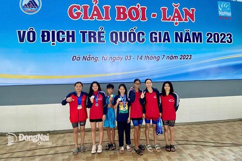 431 VĐV tham gia Giải bơi - lặn vô địch trẻ quốc gia 2023