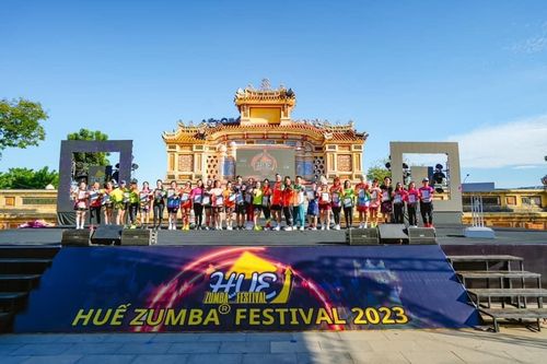 Đã mắt với hình ảnh đẹp từ Lễ hội Huế - Zumba Festival 2023
