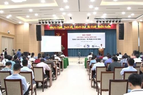 Nhiều điểm mới trong tiêu chuẩn về tải trọng và tác động