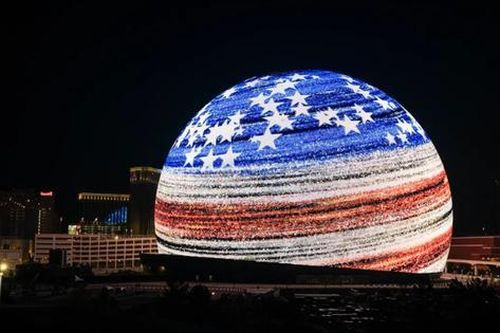 Mãn nhãn trước công trình kiến trúc hình cầu lớn nhất thế giới tại Las Vegas