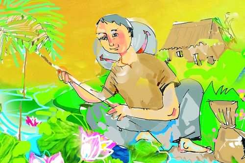 Câu ếch ao làng