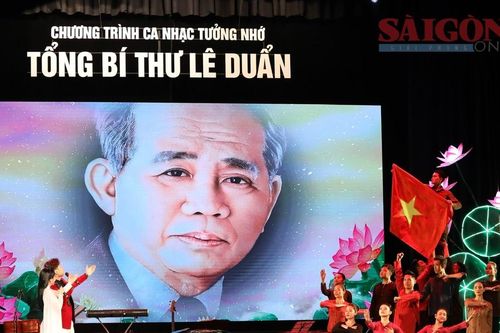 Chương trình nghệ thuật tưởng nhớ Tổng Bí thư Lê Duẩn