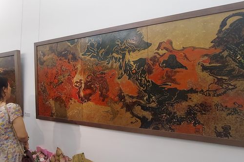 Nối dài tình yêu với sơn mài