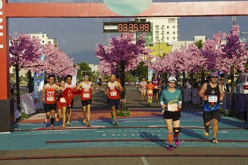 Hơn 1.500 vận động viên tham gia giải Grand Marathon Đồng Hới 2023