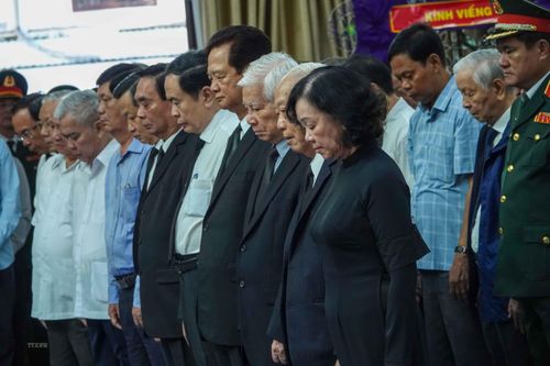 Lễ Truy điệu nguyên Trưởng Ban Tổ chức Trung ương Lê Phước Thọ