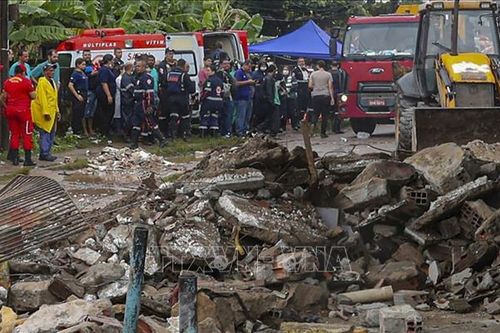 Vụ sập nhà ở bang Pernambuco của Brazil: Số người thiệt mạng tăng lên 14