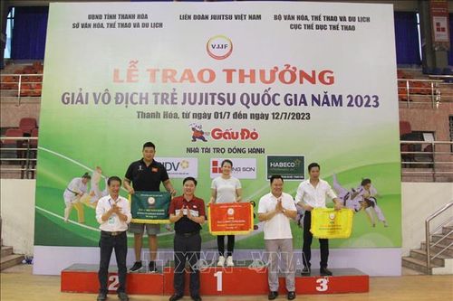 Bế mạc Giải vô địch trẻ Jujitsu quốc gia năm 2023