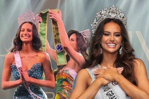 Nhan sắc nhìn là muốn ụp vương miện của tân Hoa hậu Hoàn vũ Brazil