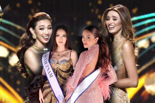 Khoảnh khắc Việt Nam đọ sắc Ecuador ở Miss Supranational: Mong Thùy Tiên rót vía