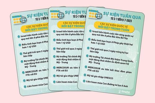 Sự kiện tuần qua từ ngày 3-7 đến 9-7-2023