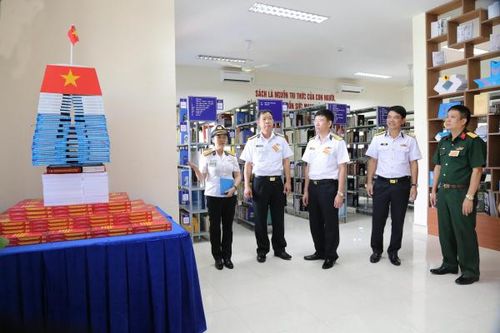 Vùng 4 Hải quân: Tham gia hội thi thư viện, phòng đọc, phòng Hồ Chí Minh năm 2023 Quân chủng Hải quân