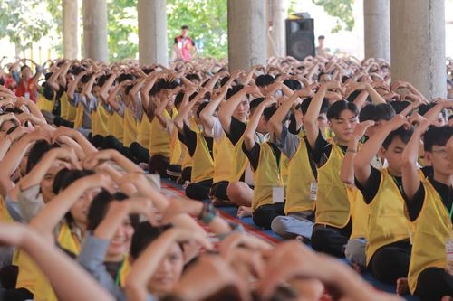 Phân ban Thanh thiếu niên Phật tử Phật giáo tỉnh Bình Thuận tổ chức khóa tu tại chùa Long Đức