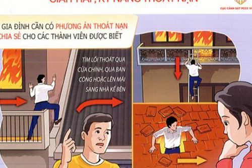 Một số kỹ năng cần thiết để xử lý khi có cháy